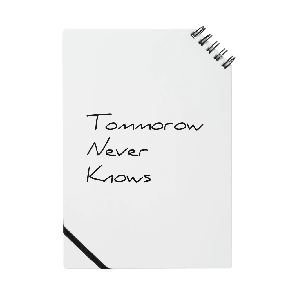 GREEDのtommorow never knows Notebook