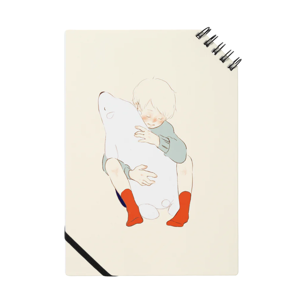 すずろにのWhite  bear Notebook