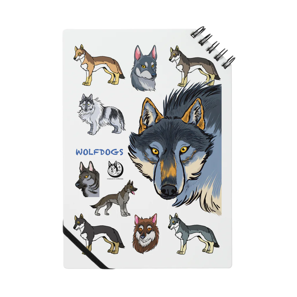 工房斑狼のWOLFDOGS Notebook