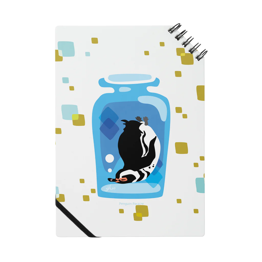 ペンギンパカリのペンギンの瓶詰めM Notebook