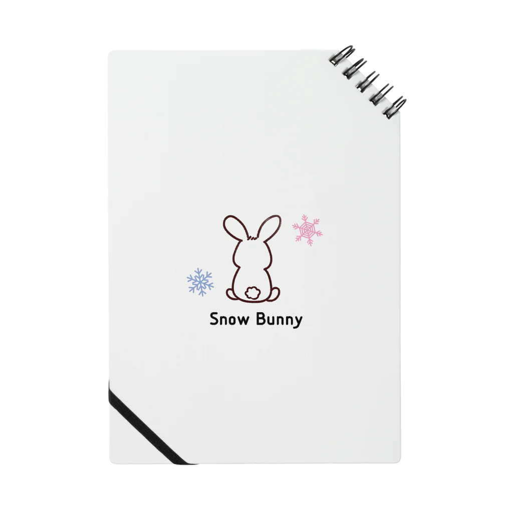 ヒュミリの店のSnow Bunnyシリーズ Notebook