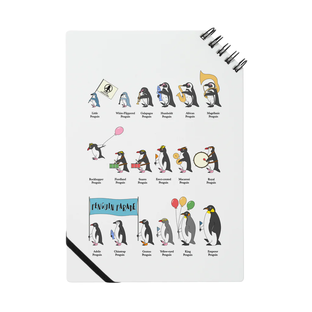 Icchy ぺものづくりのペンギンパレード Notebook