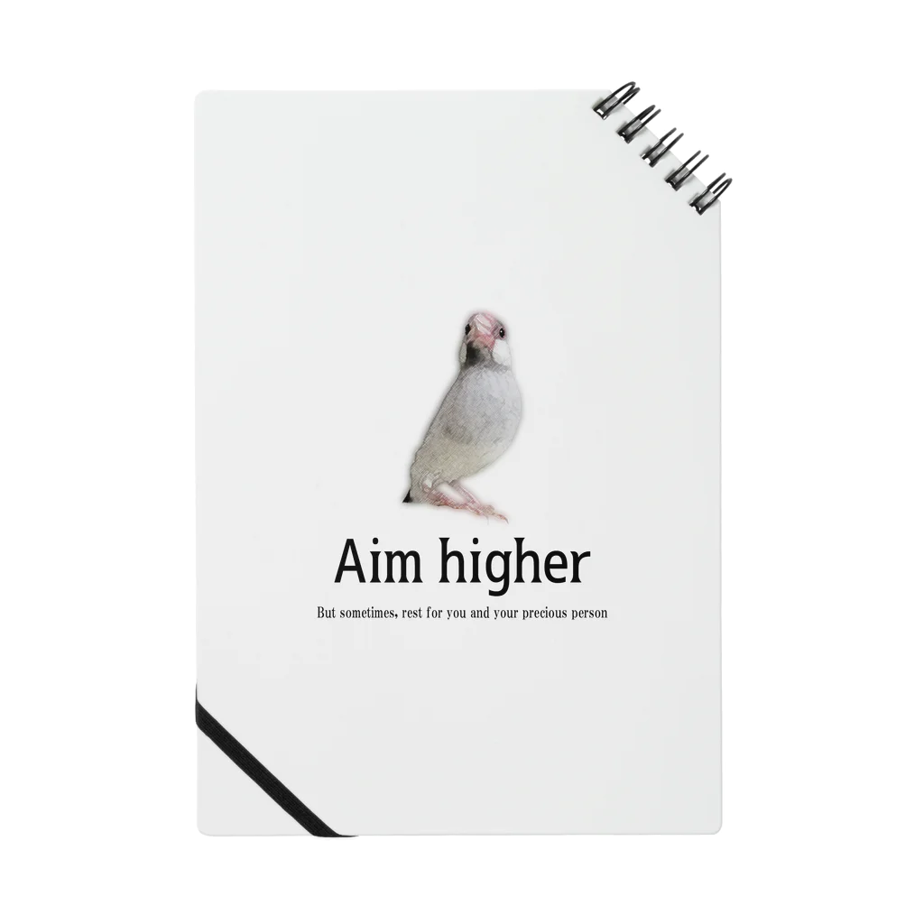 クレアプロップの文鳥さんAim２ Notebook