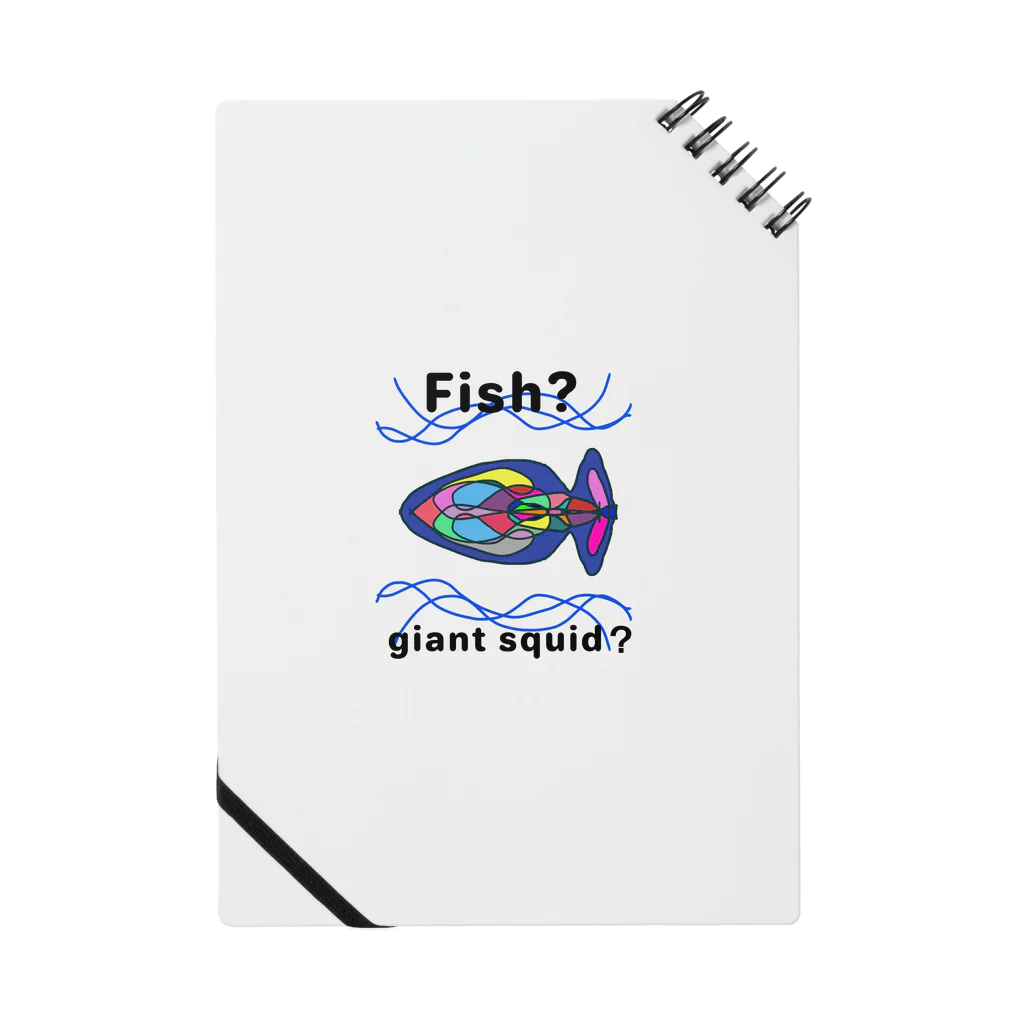 Future Starry Skyのfish?giant squid? Notebook