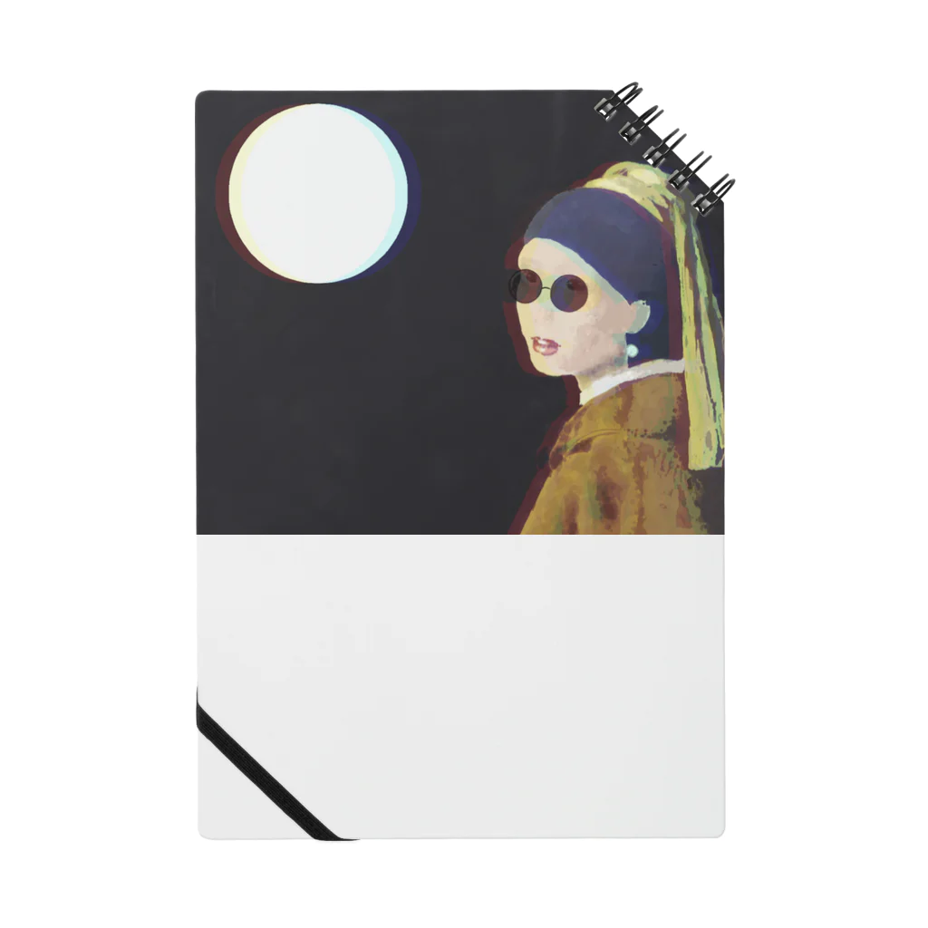 お寿司の真珠の耳飾りのサングラス少女 -girl with a pearl earring & sunglasses- ノート
