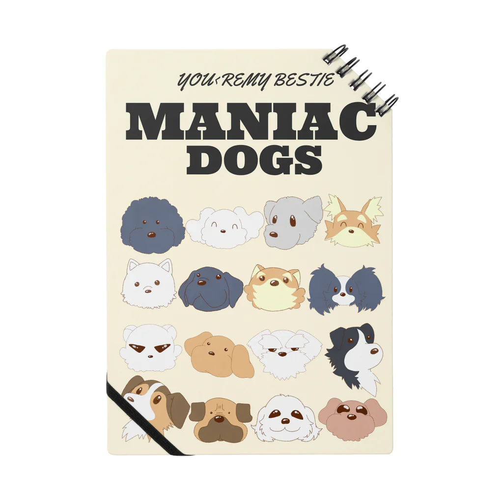 MANIAC_DOGSのMANIAC DOGS オールスターズ Notebook