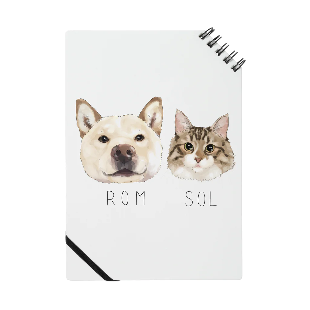 みきぞーん｜保護猫 ミッキー画伯と肉球とおともだちのrom & sol ノート