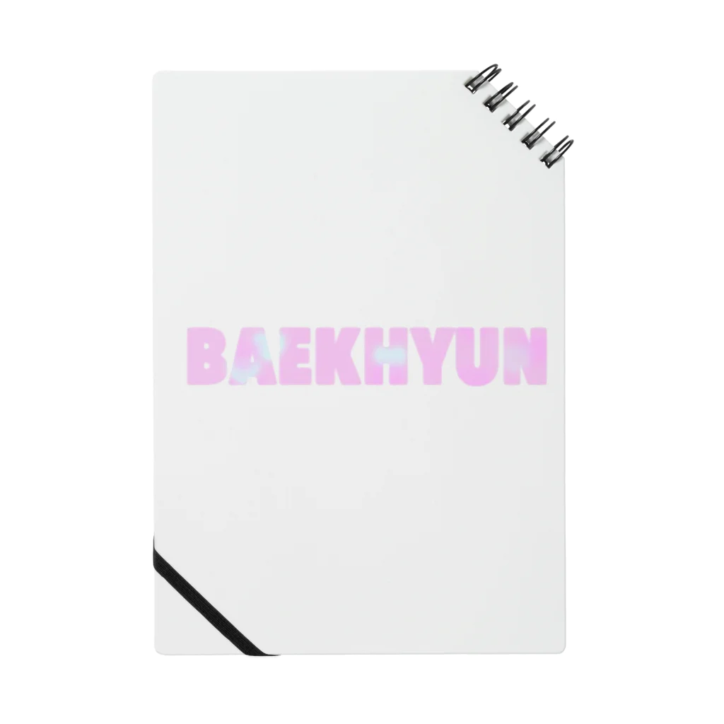 BBHのEXO BAEKHYUN Notebook