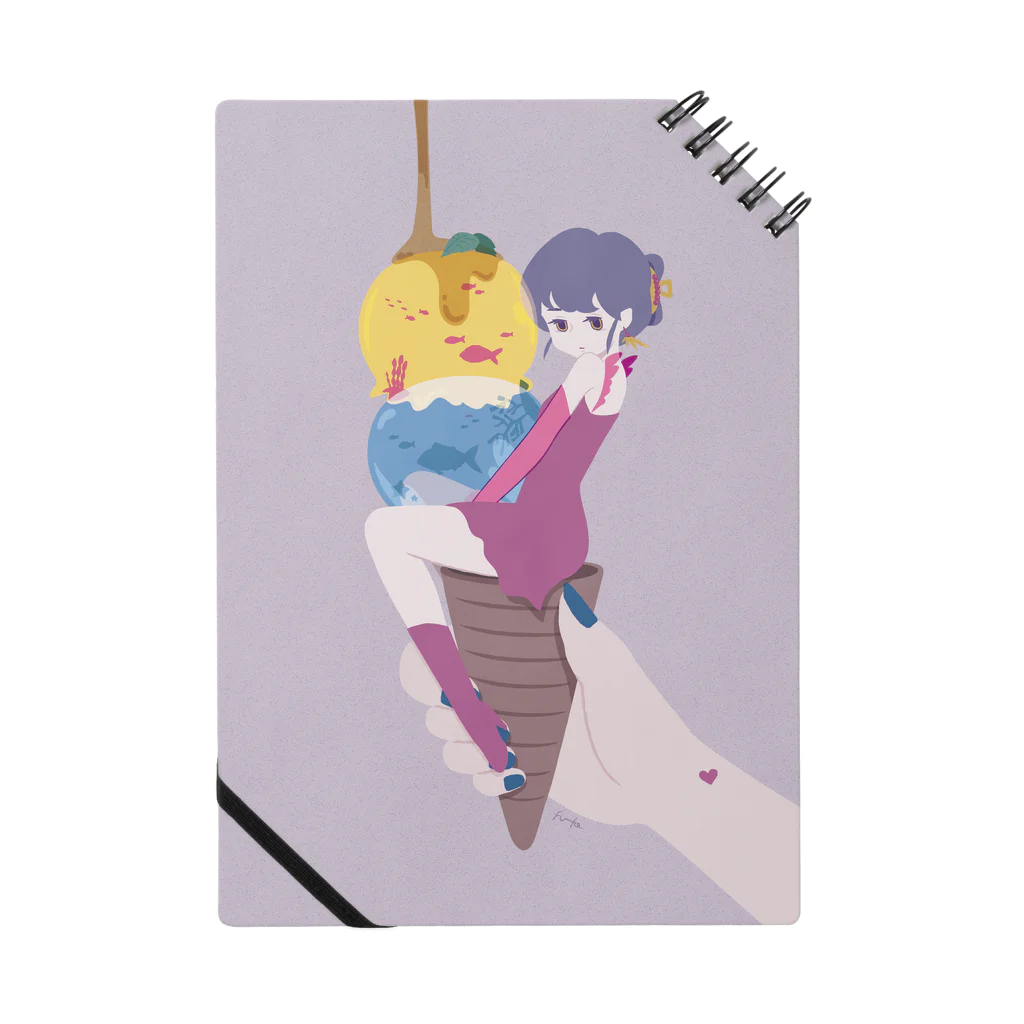fu-ko_2311のジェラートの妖精さん ノート