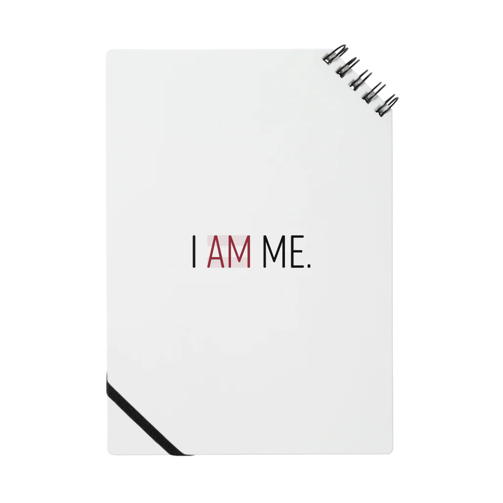 grayish black houseのI AM ME. Notebook