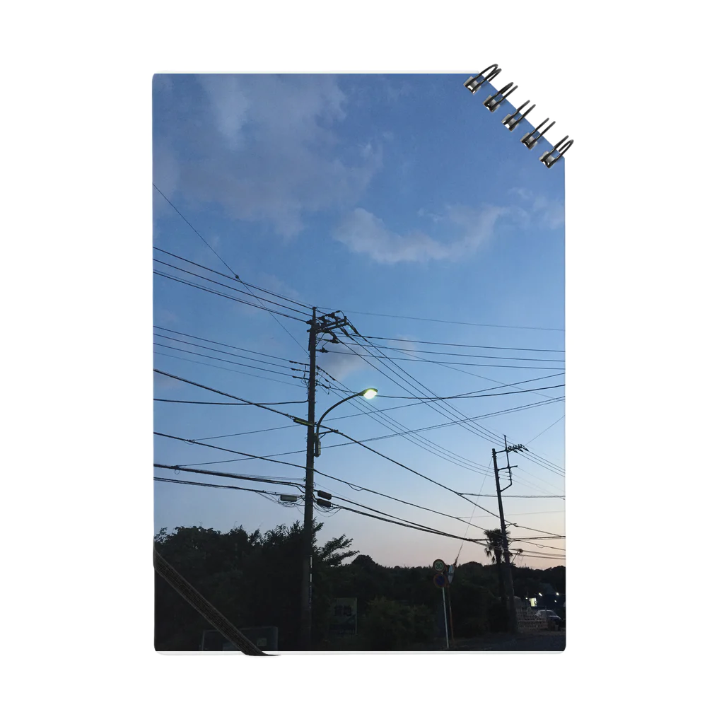 寝る煮るのLight+Pole Notebook