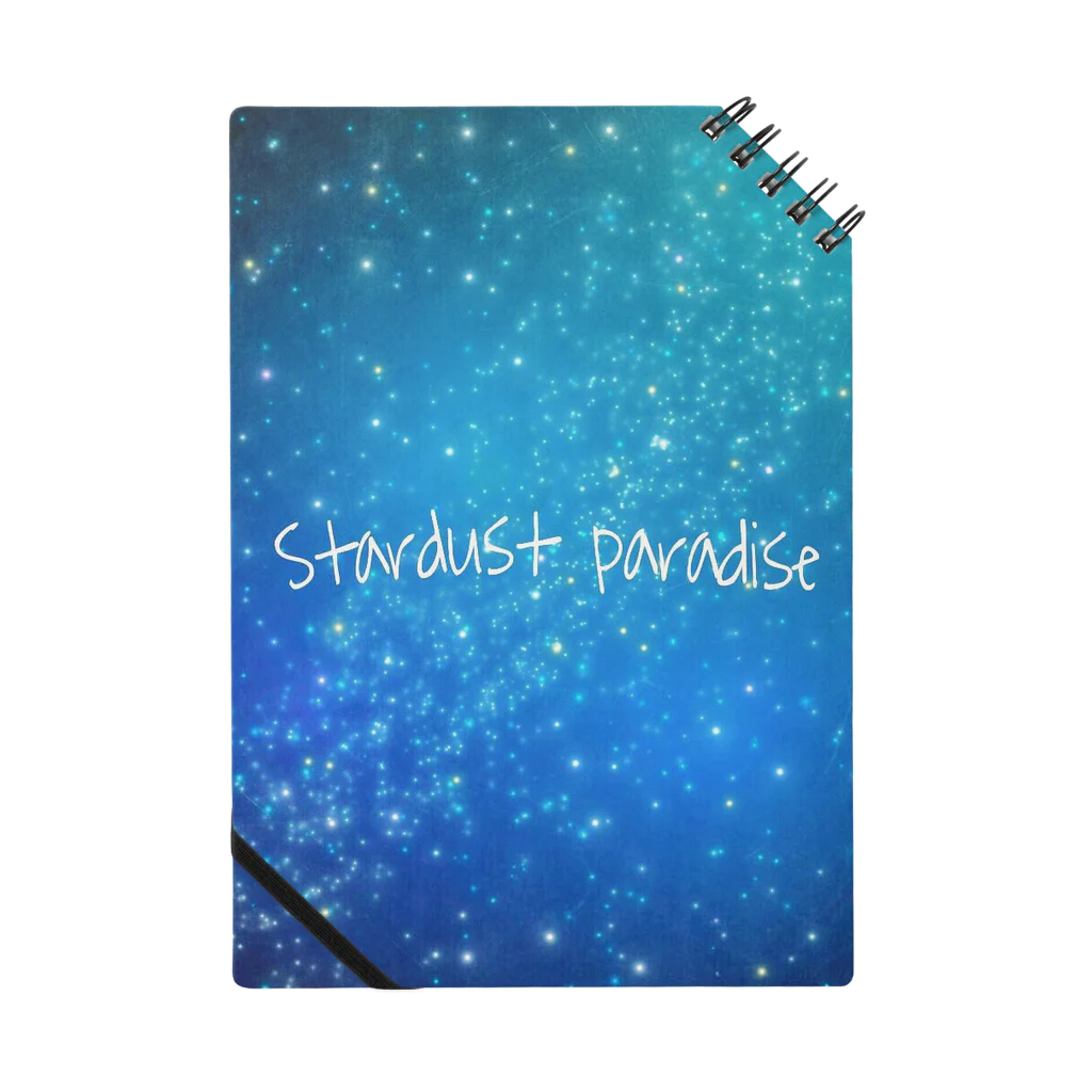 デザイナーリトマム⭐のおみせのStardust Paradise by Little Mom Notebook