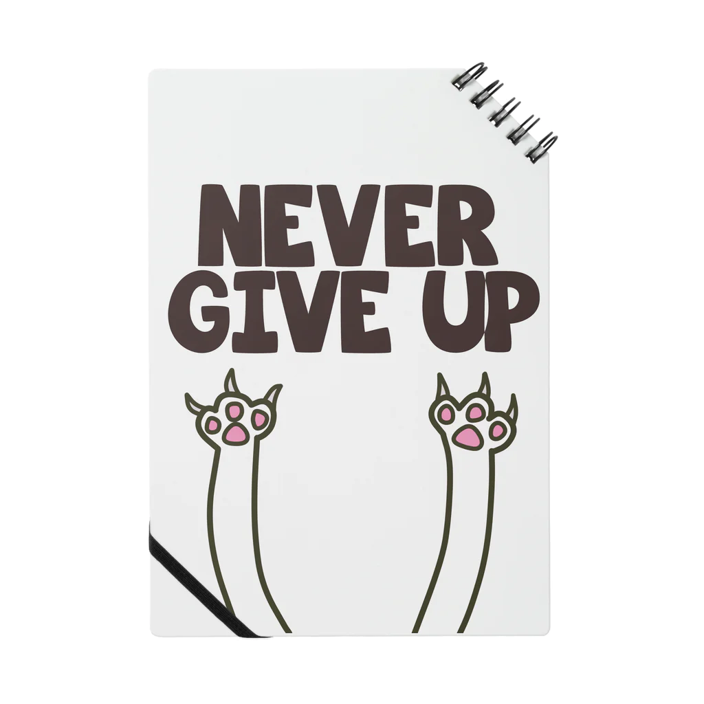 猫☆RISEのNEVER GIVE UPねこ Notebook