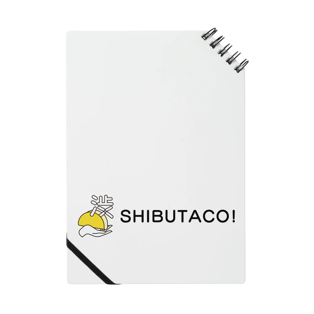 taco_meの＼渋谷でタコス！／ SHIBUTACO! 公式ロゴ（横） Notebook