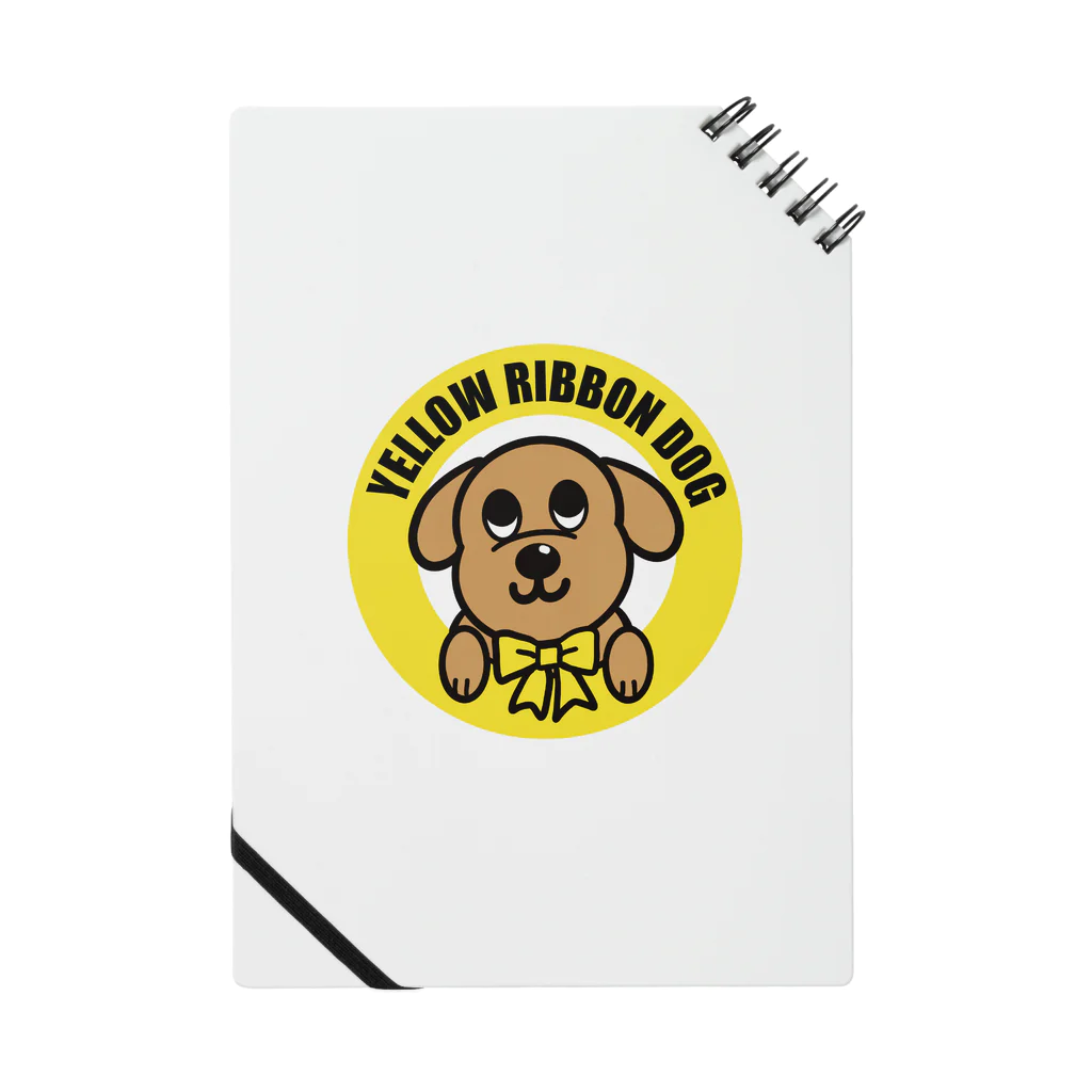 Yellow Ribbon Dog ShopのイエローリボンドッグのボンちゃんJr. ノート