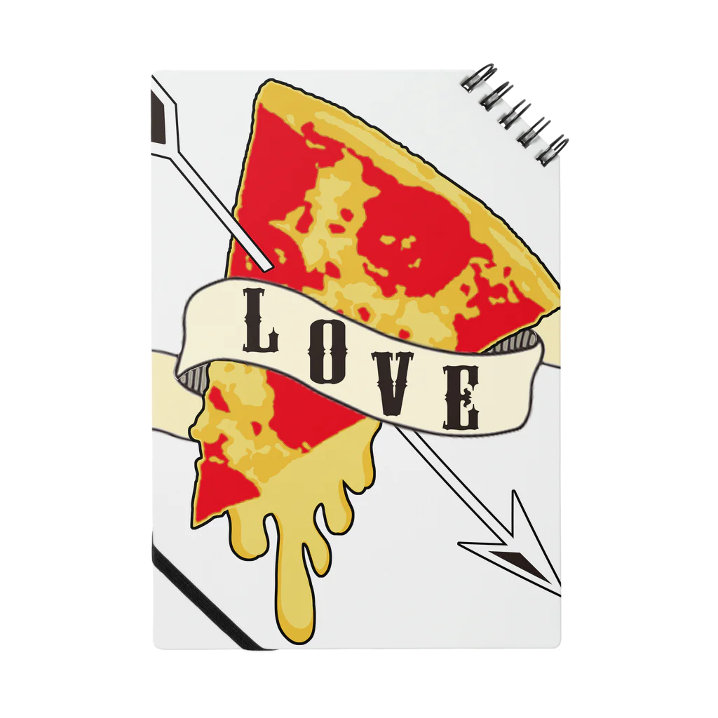 daddy-s_junkfoodsのLOVE PIZZA ノート