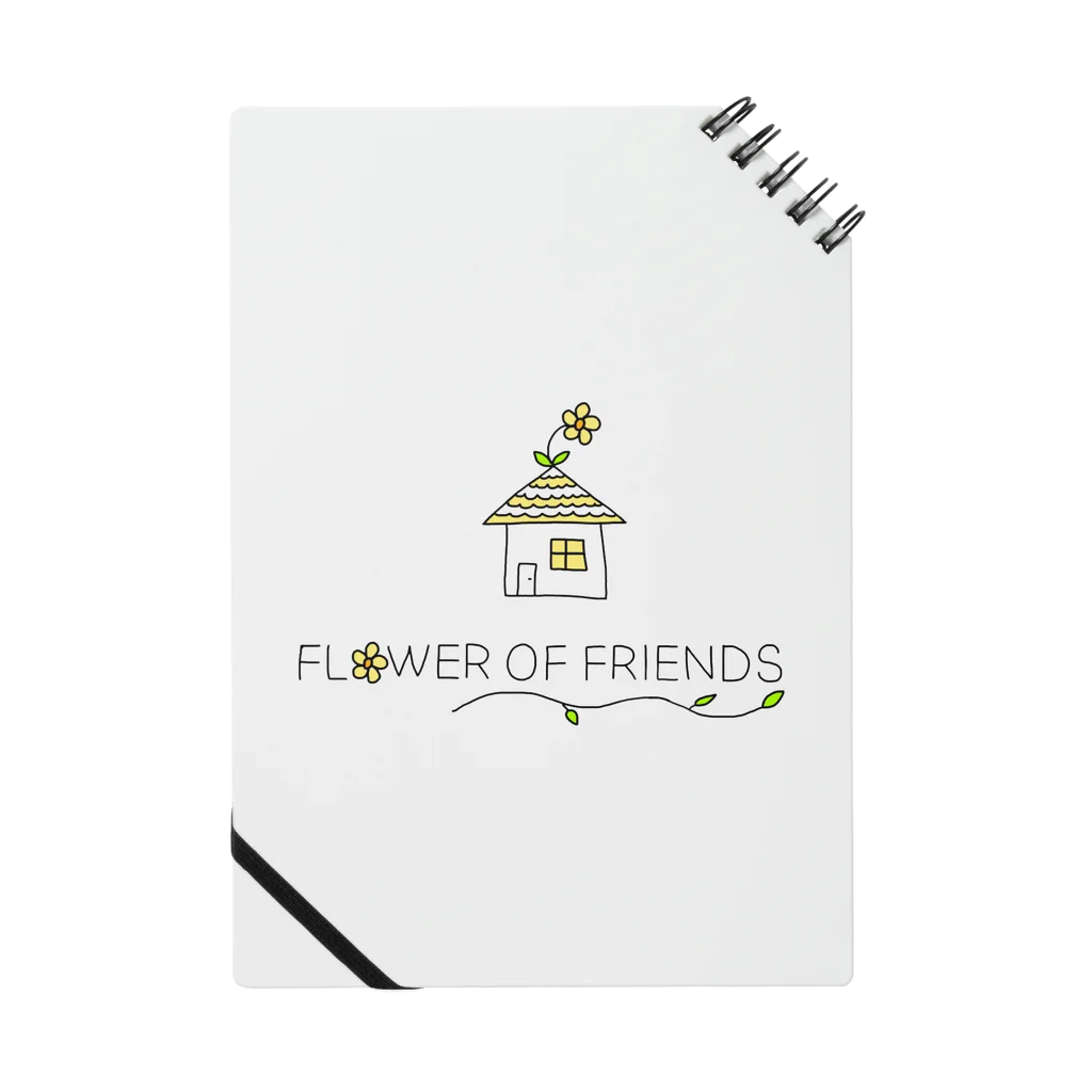 floweroffriendsのflower of friends Notebook