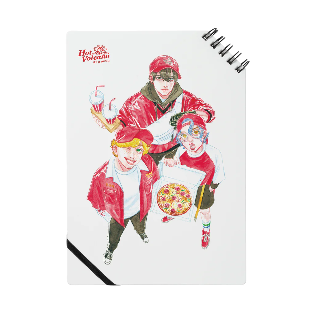 わわわ！デリバリーのIt's a Pizza! Notebook