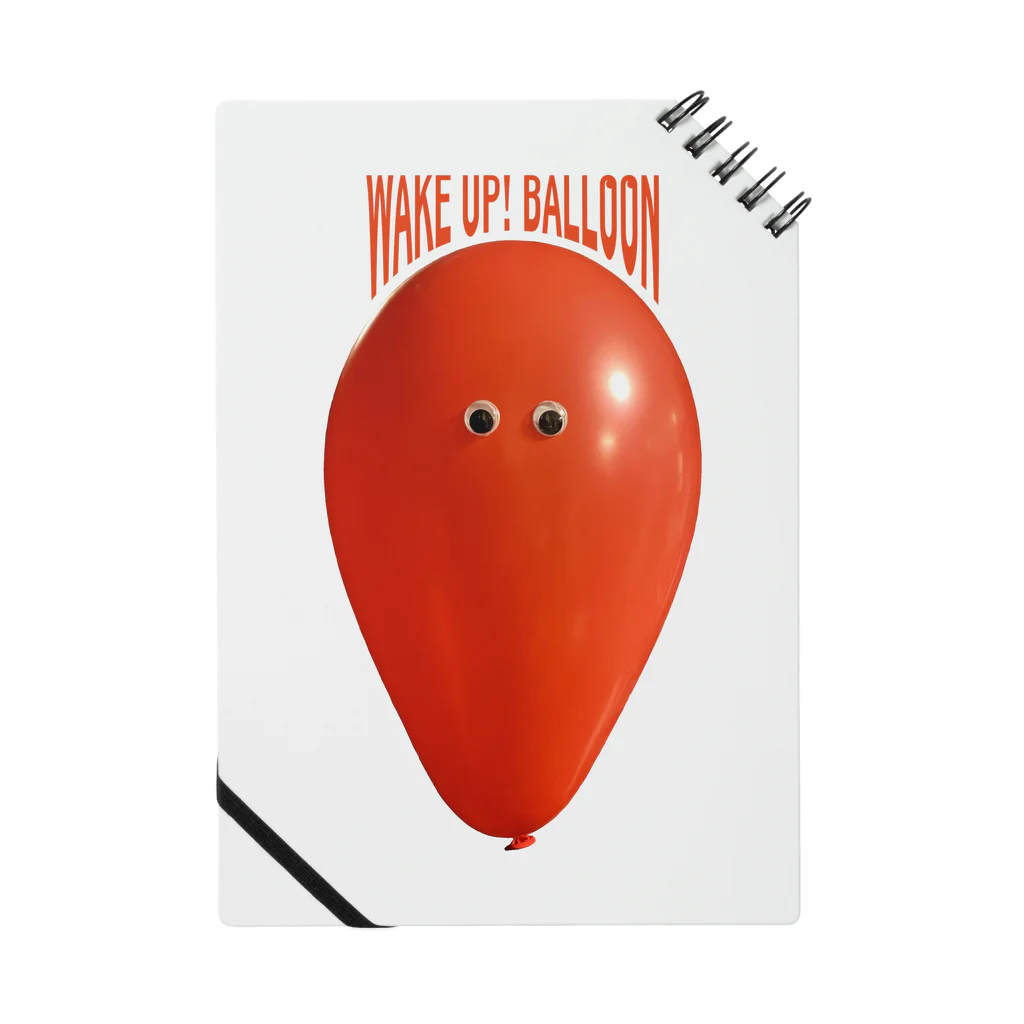 WakeUp!BalloonのRedBalloon Notebook