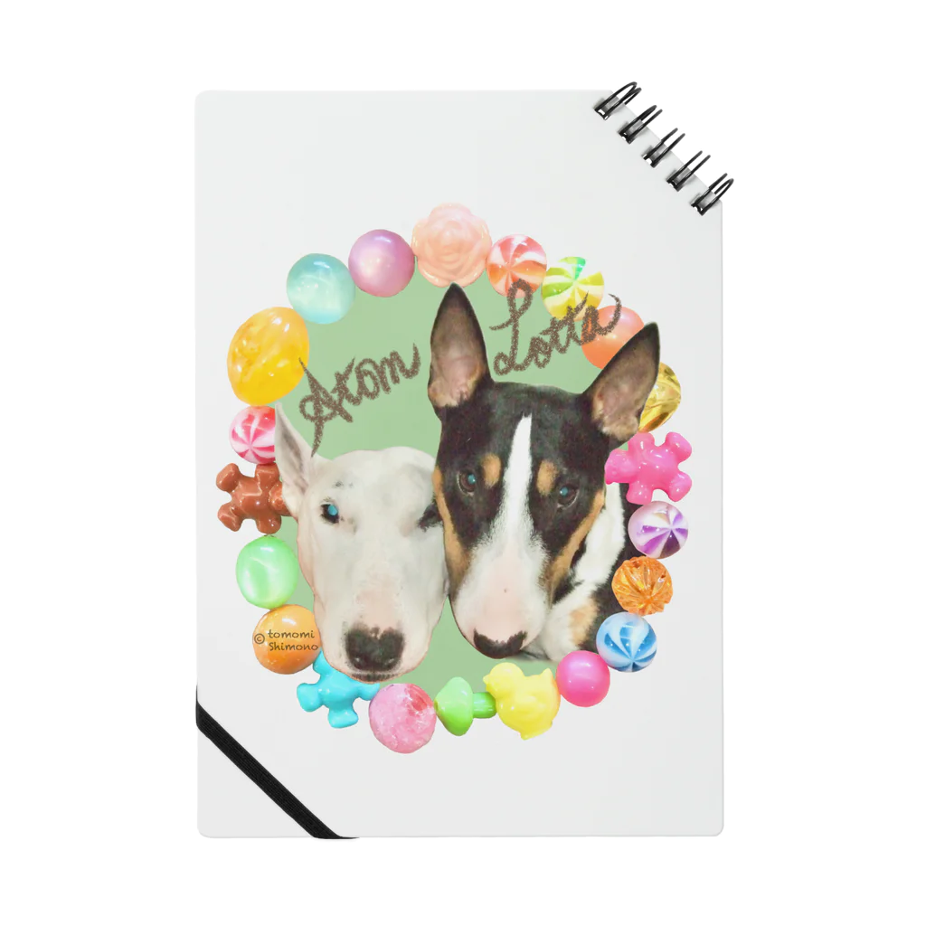 tomogorgo_bのAtom&Lotta♡AssortedCandies Notebook