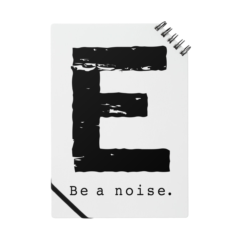 noisie_jpの【E】イニシャル × Be a noise. Notebook