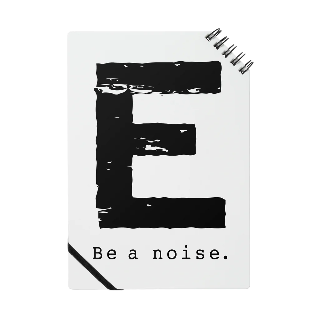 noisie_jpの【E】イニシャル × Be a noise. ノート