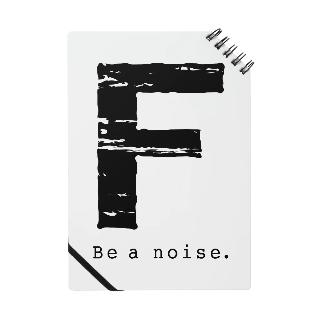 noisie_jpの【F】イニシャル × Be a noise. ノート