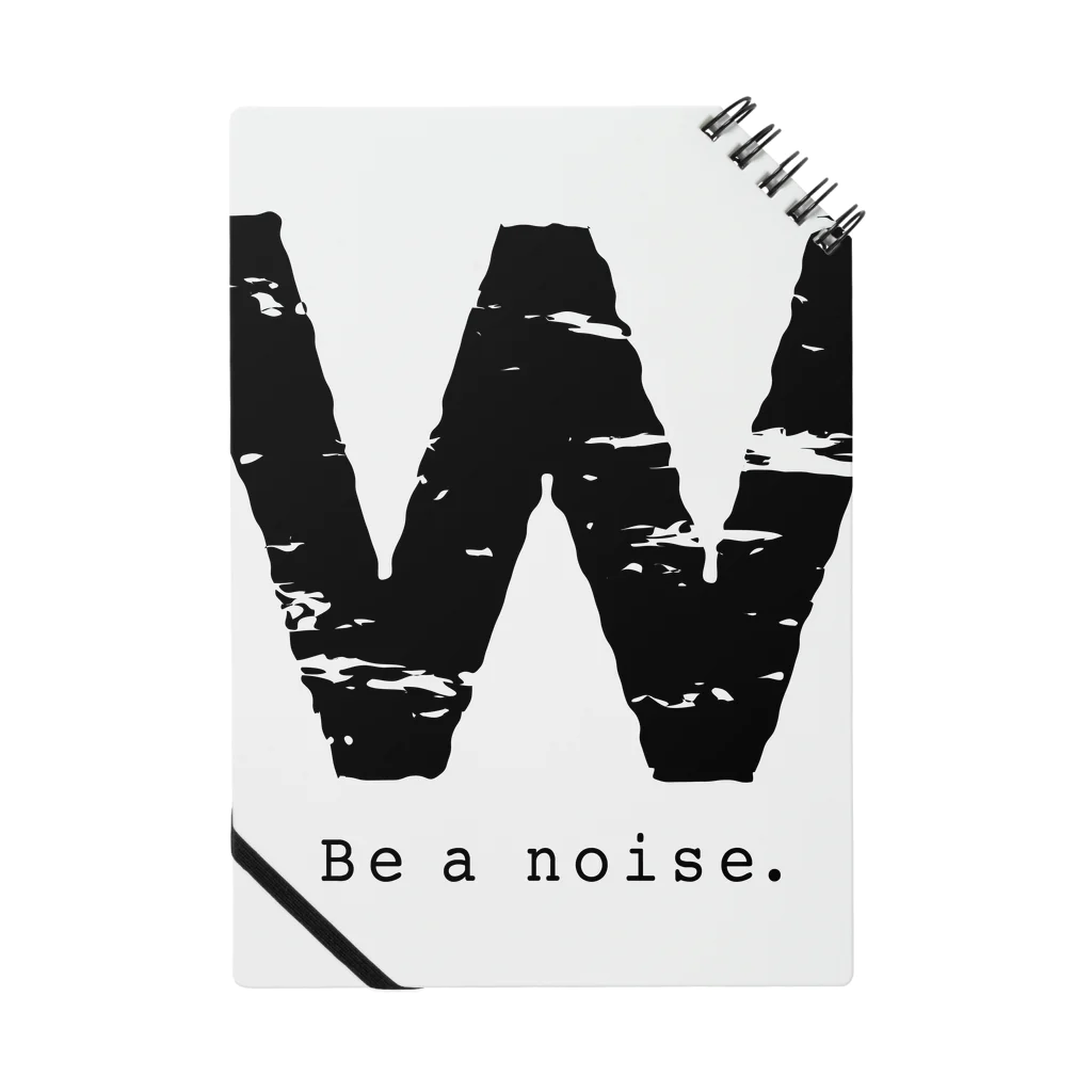 noisie_jpの【W】イニシャル × Be a noise. Notebook