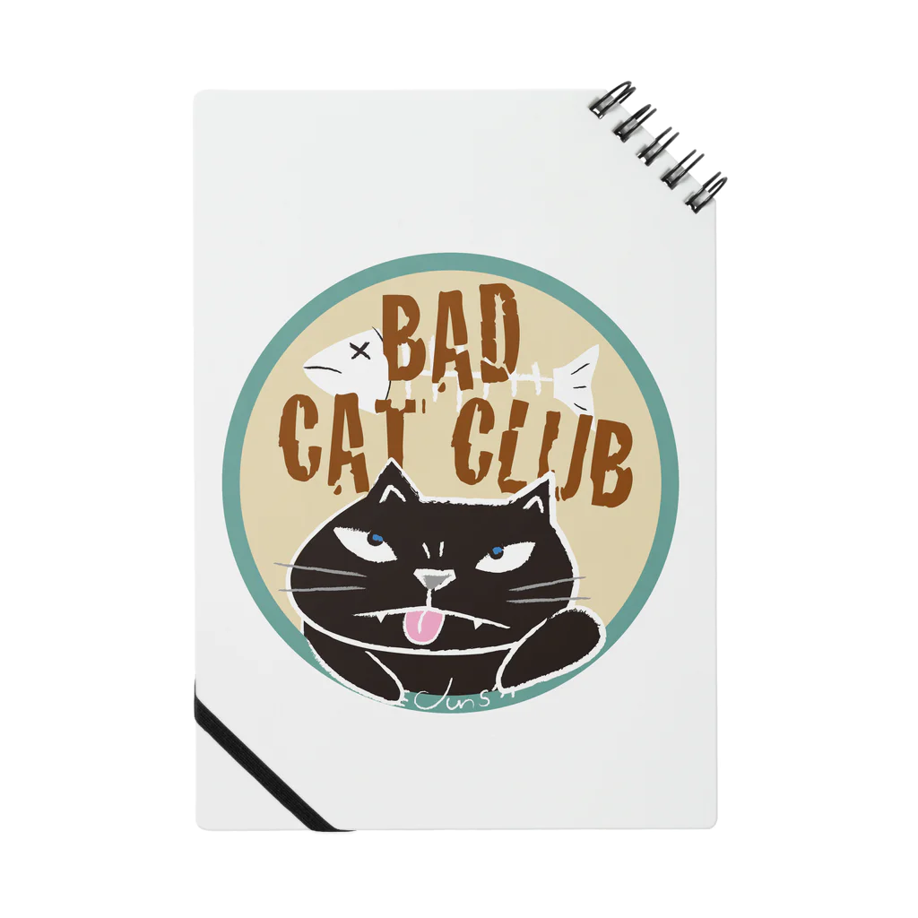 Junsの悪にゃんこのBAD CAT CULB Notebook