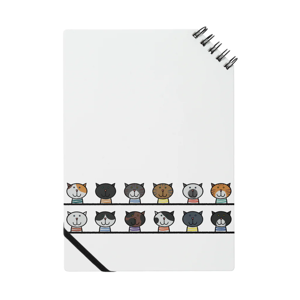 Yellow_Sparrowのせいぞろいするねこ Notebook