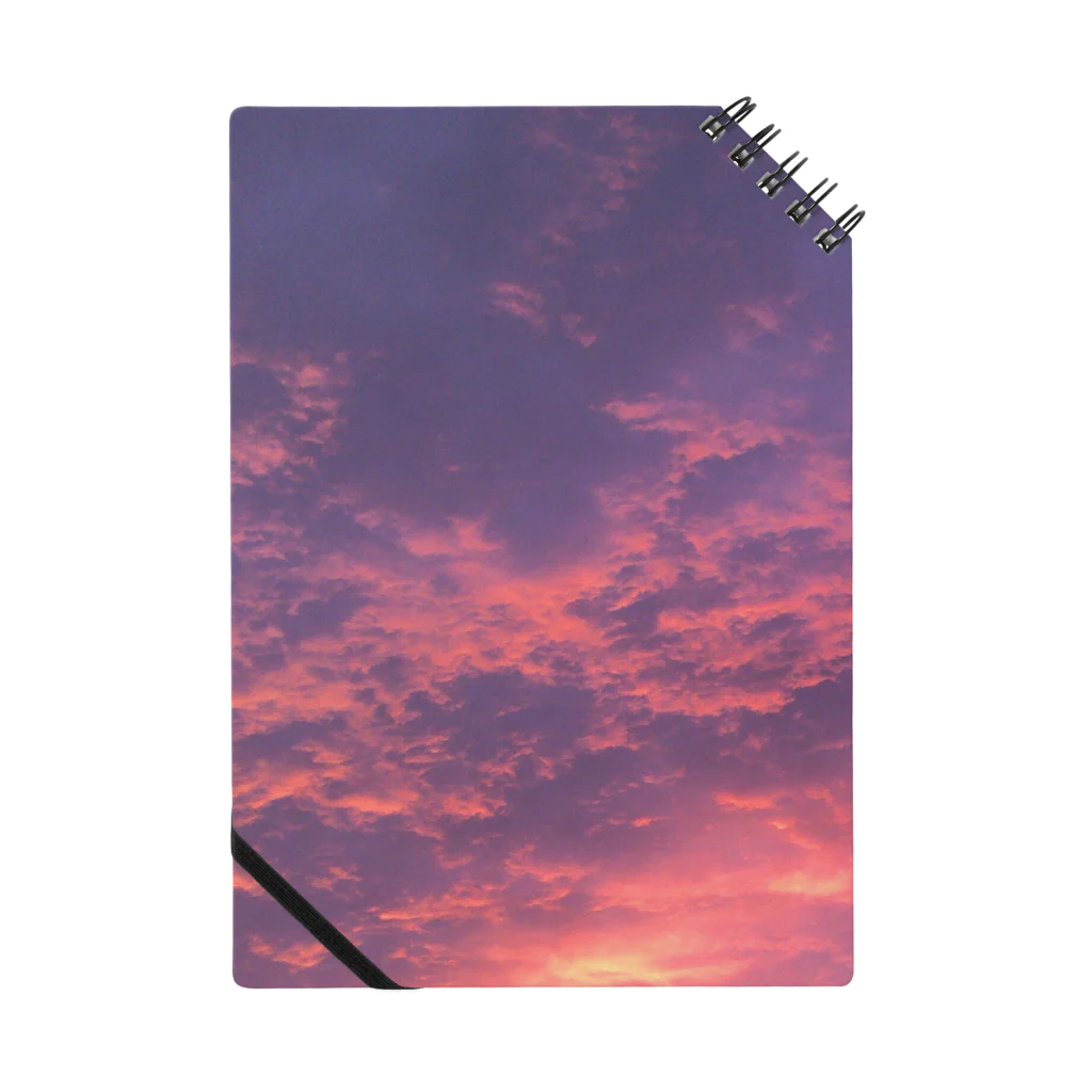 ちびめがねアンテナの夕焼けシリーズ Notebook