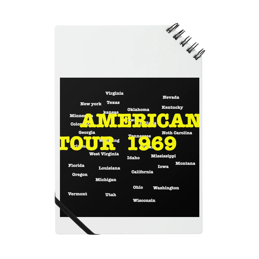 NEON_LINEのAMERICAN TOUR Notebook