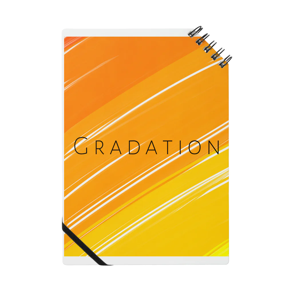 チョコミントのGradation Notebook