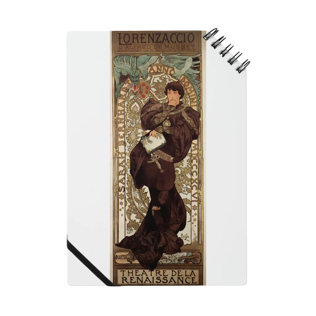 artgalleryのMucha - Lorenzaccio ノート