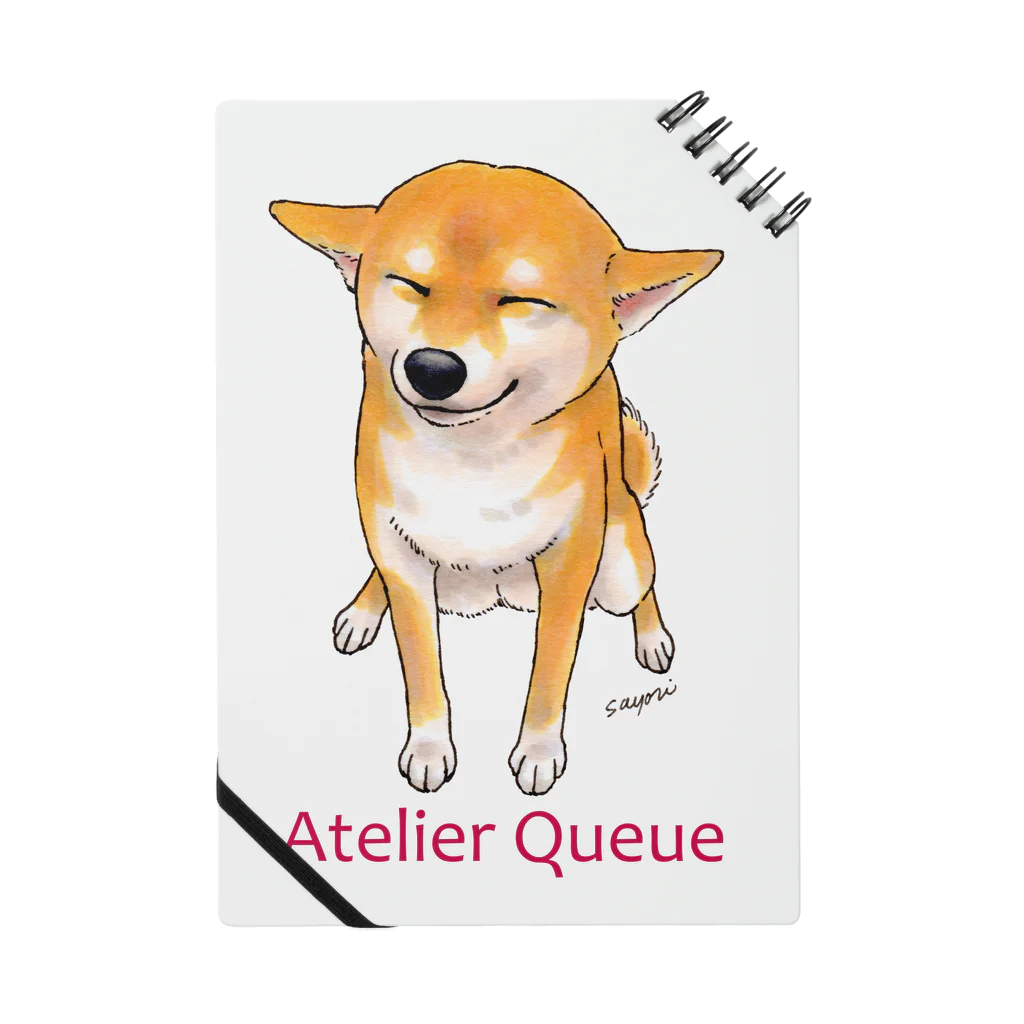 Atelier-Queueの笑う柴犬 ノート