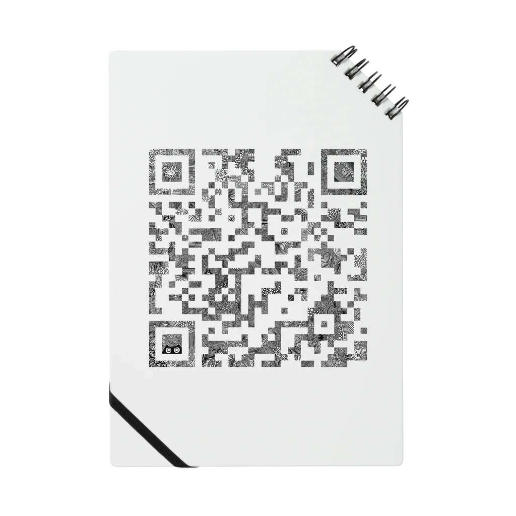 wiCaのストアのQRコードアート Notebook