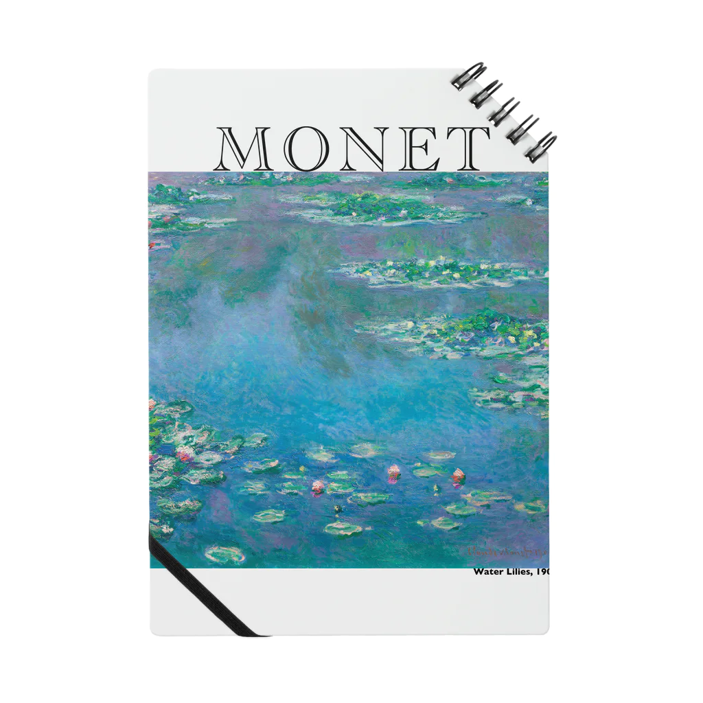 MUGEN ARTのモネ　睡蓮　Claude Monet / Water Lilies Notebook