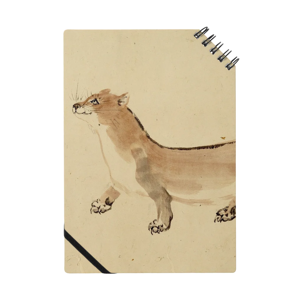 ゆるい美術品の浮世絵あにまるず・イタチ Notebook