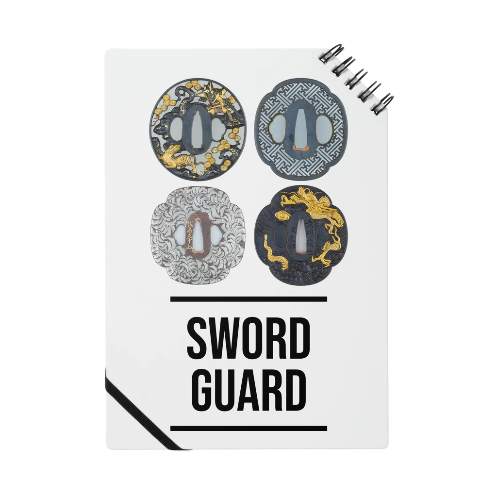 架空屋　好きな指のSWORD GUARD 鍔 ノート