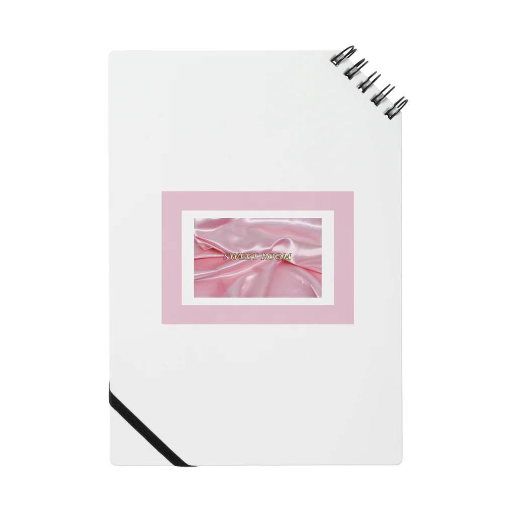 SWEET ROOMのSWEET ROOM pink satin  Notebook