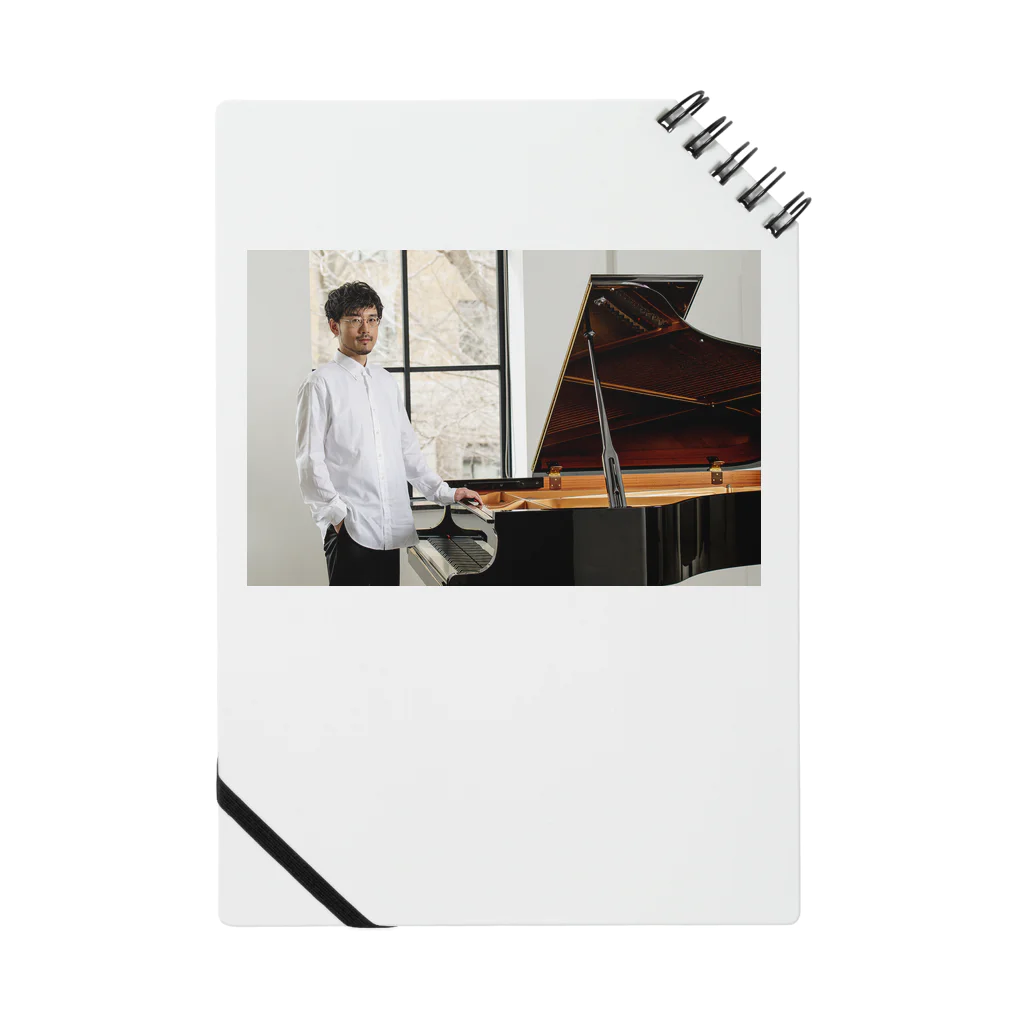 SHUMPEI PIANO CHANNELのSHUMPEI先生ブロマイド Notebook