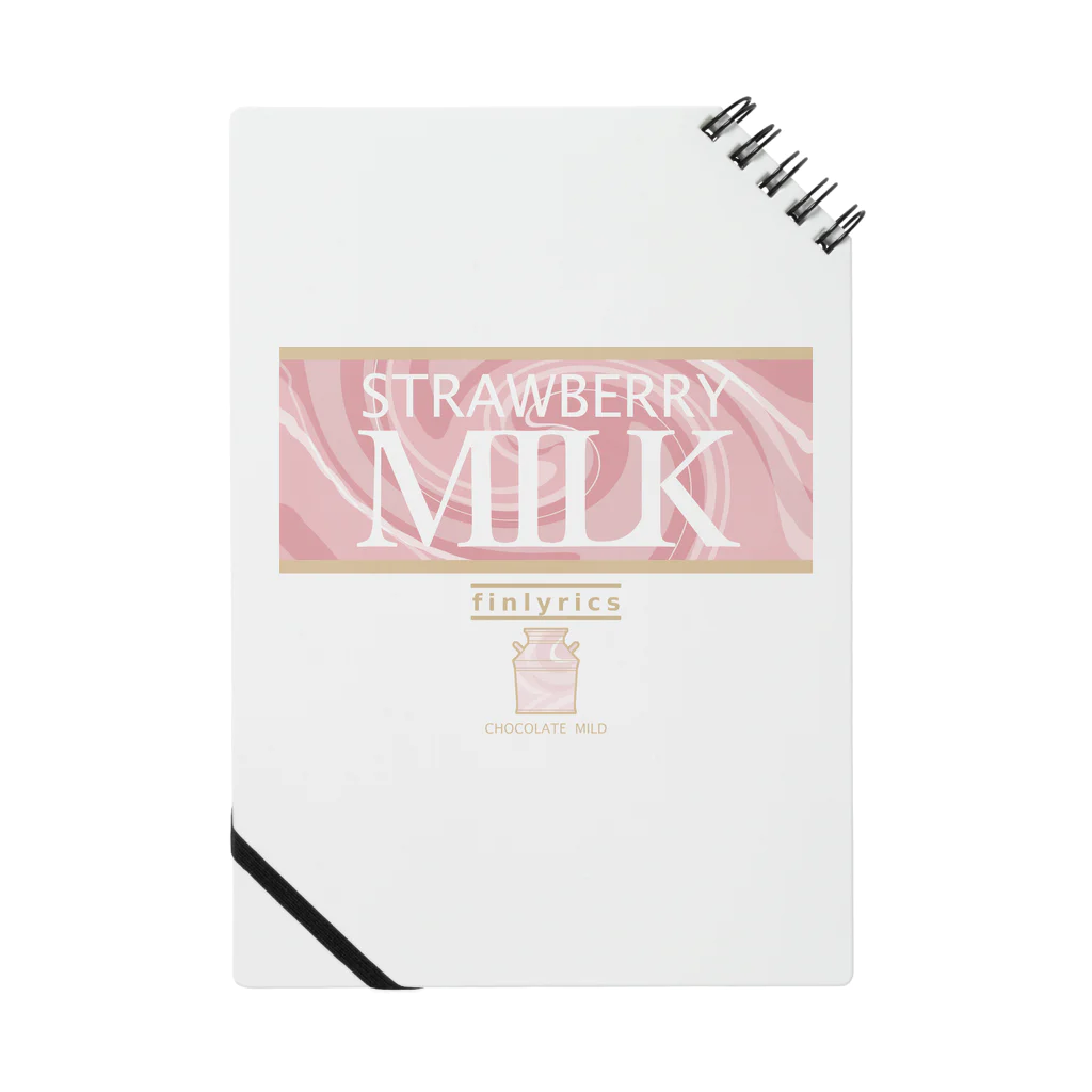 United Sweet Soul | Official Merchのfinlyrics - Strawberry Milk Notebook