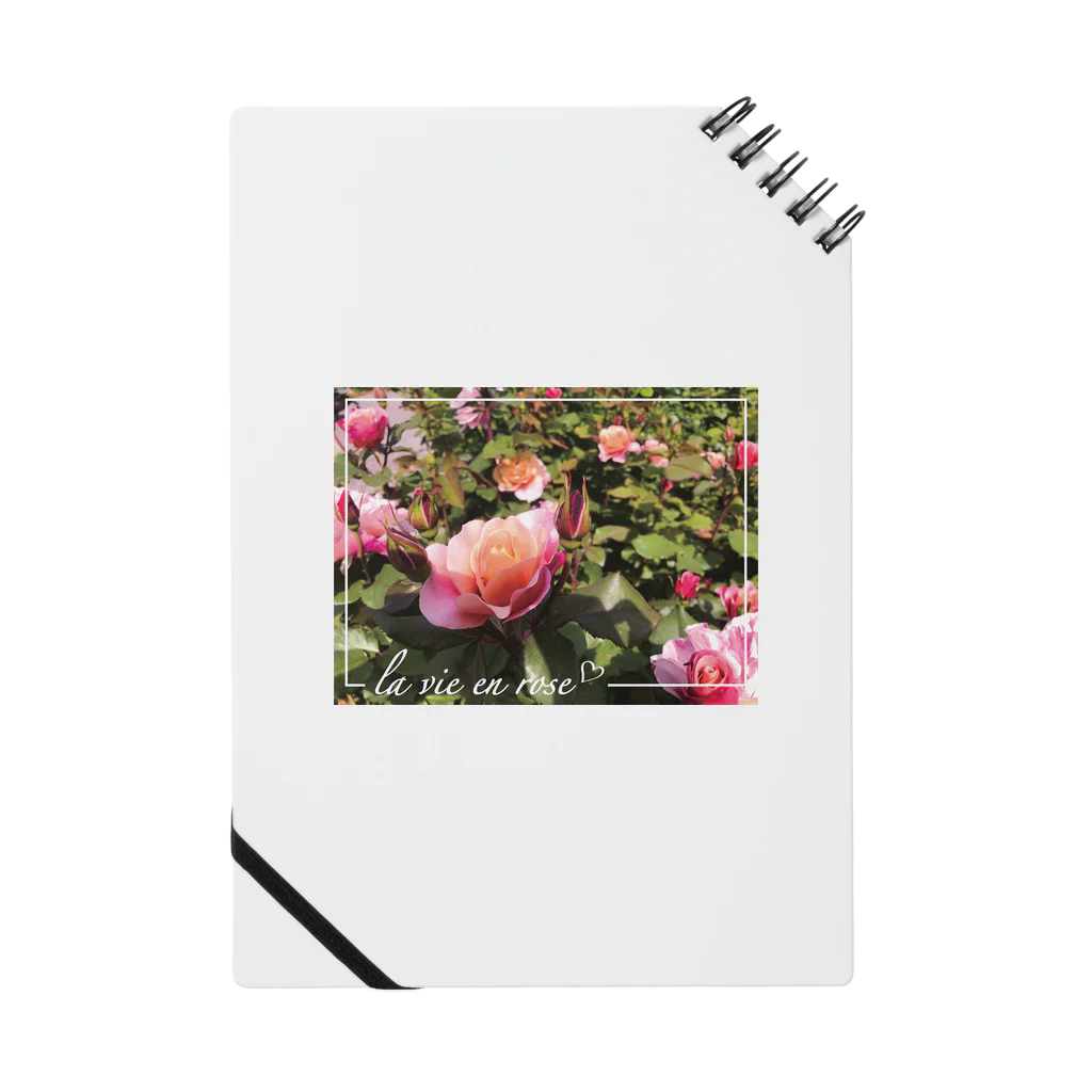 rose_queryのLa Vie en rose Ⅱ Notebook