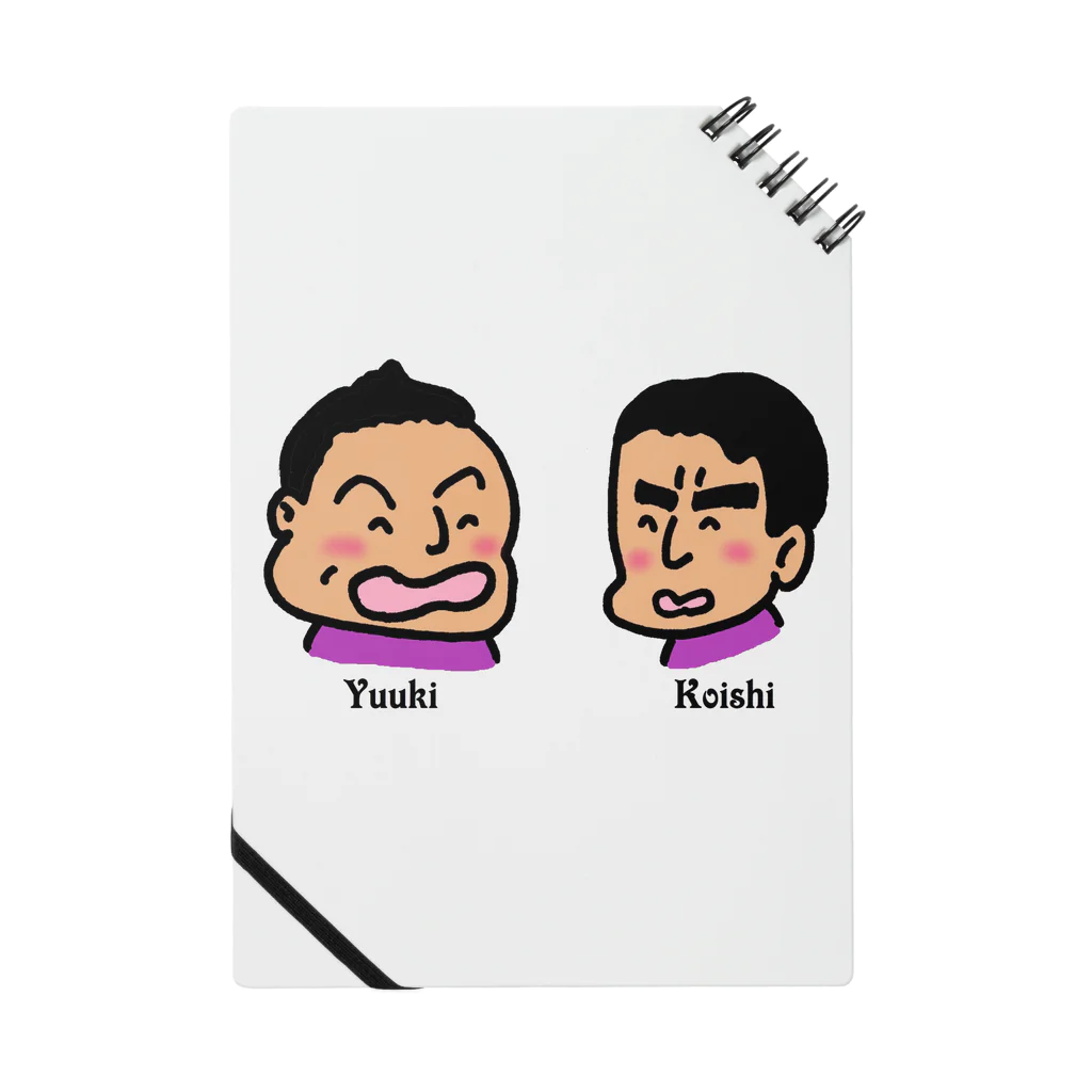 奈々芽笑店(フランス支部)のYuuki & Koishi Notebook