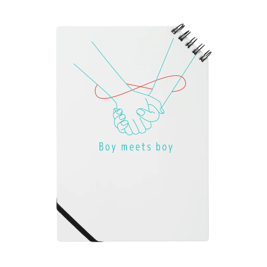 BOY-MEETS-BOYの🌈 BOY MEETS BOY 🌈 vol.3 Notebook