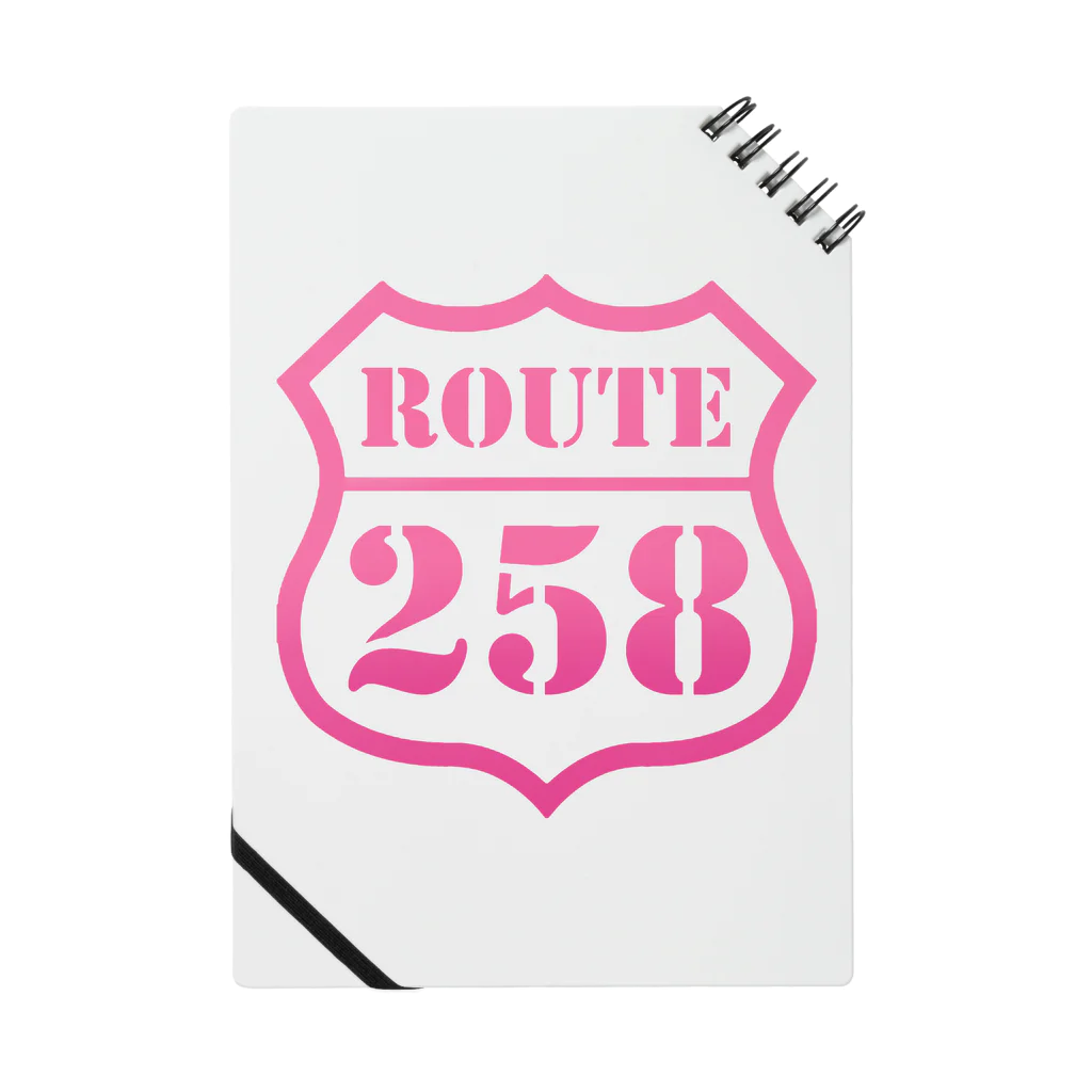 Route258のRoute258公式グッズ Notebook