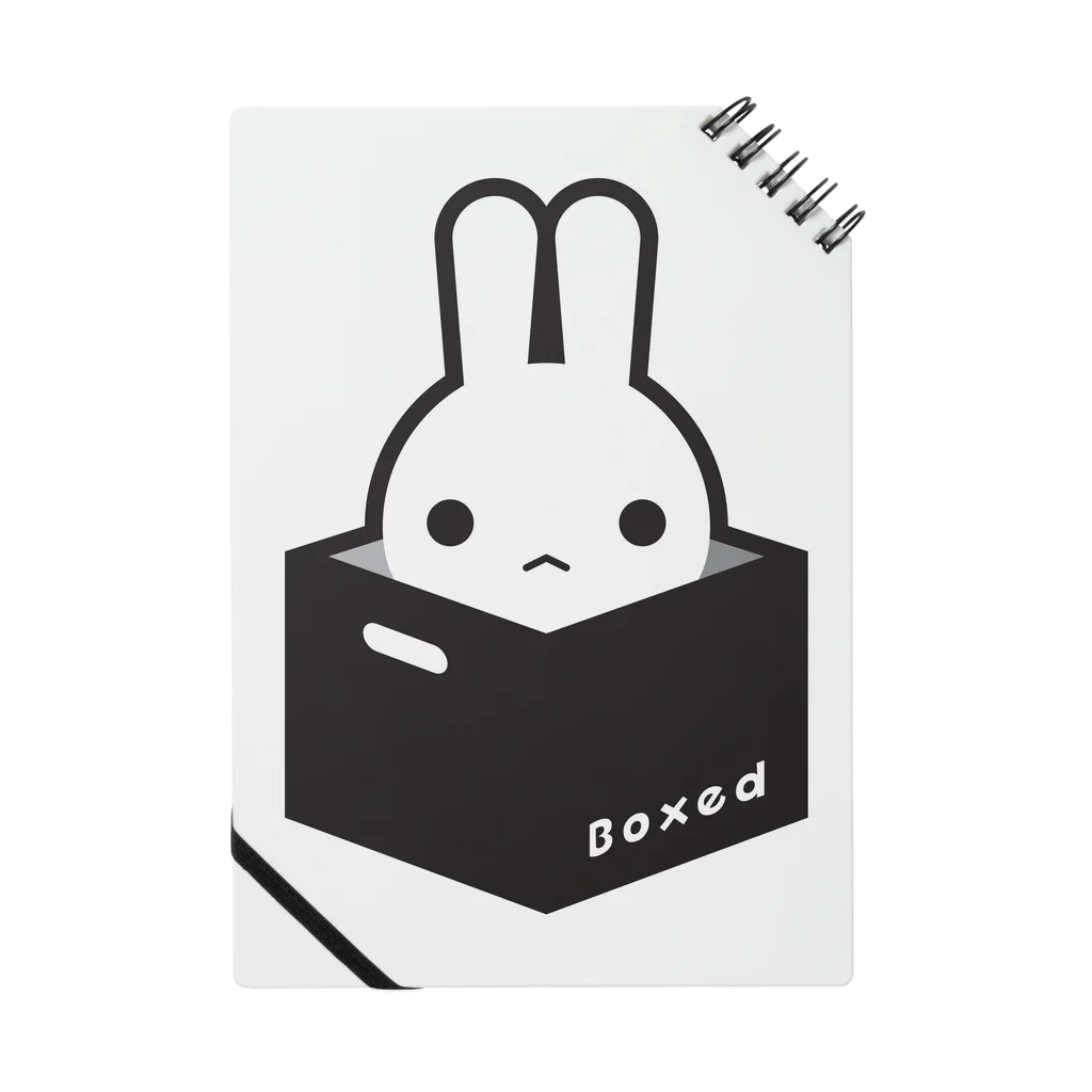 ツギハギ ニクの【Boxed * Rabbit】白Ver ノート