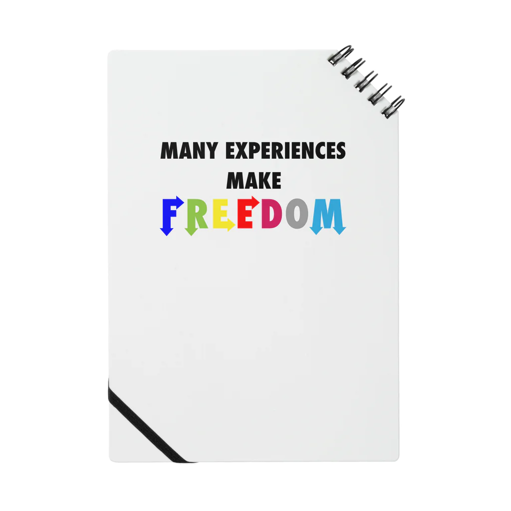 ブックアーマーのmake freedom Notebook