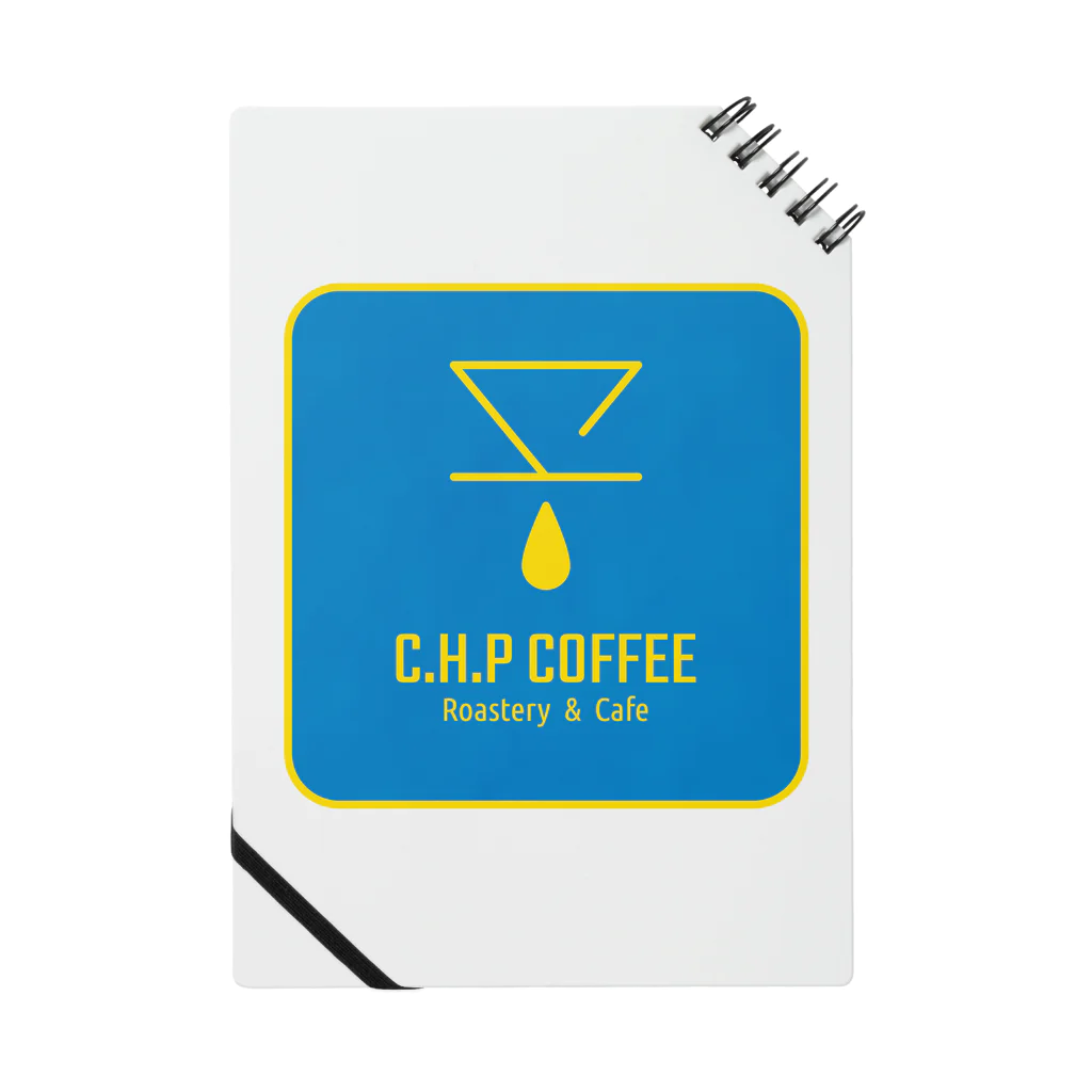 【公式】C.H.P COFFEEオリジナルグッズの『C.H.P COFFEE』ロゴ_02 Notebook