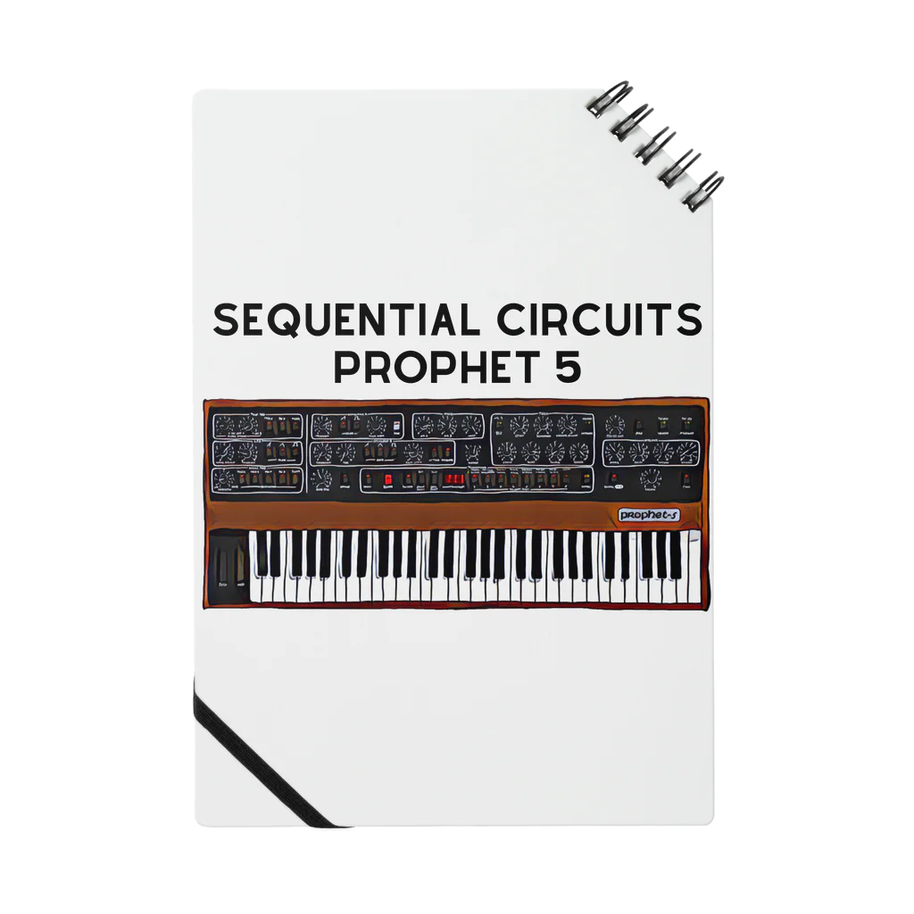 Vintage Synthesizers | aaaaakiiiiiのSequential Circuits Prophet 5 Vintage Synthesizer Notebook